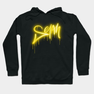 Selah - Yellow Neon - Christian Tee Hoodie